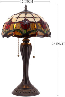 Tiffany Style Reading Beside Table Lamp Light