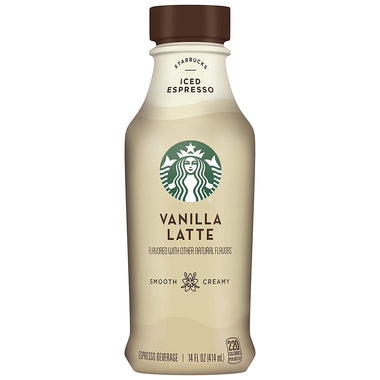 Starbucks, Caffe Latte, 14 fl oz. bottles (8 Pack)