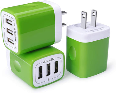 Wall Charger, USB Charger Adapter, Ailkin 3.1A