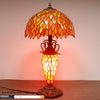 Tiffany Lamp with Rustic Nightlight