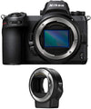 Nikon Z6 Mirrorless Digital Camera with Nikon FTZ Mount Adapter Bundle