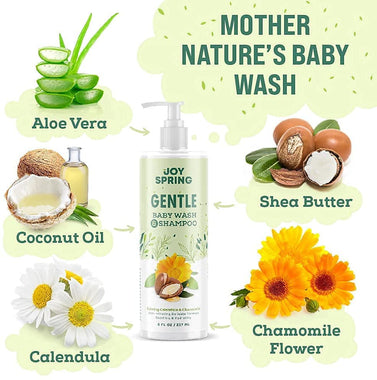 Natural Baby Wash and Shampoo