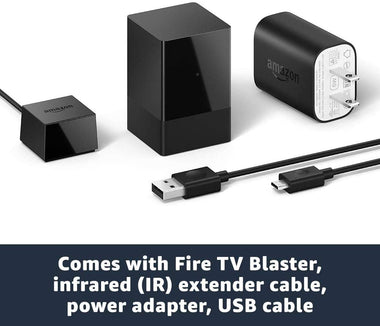 Fire TV Blaster (requires compatible Fire TV and Echo devices)