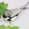 Cutadorns Love cremated Ashes Necklace