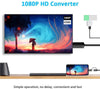 2-in-1 USB Type C/Micro USB MHL to HDMI Cable 6ft Converter 1080P