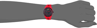 Kid's RedRev Stainless Steel Quartz Watch with Rubber Strap, red, 20 (Model: 0840005)