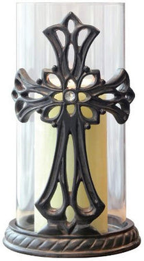 Stonebriar Decorative Glass Candle Holder
