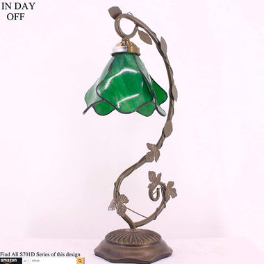 Tiffany (4W Led Included ) Table Reading Lamp