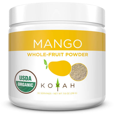 KOYAH - Organic Freeze-dried Mango Powder (1 Scoop = 1/4 Cup Fresh)
