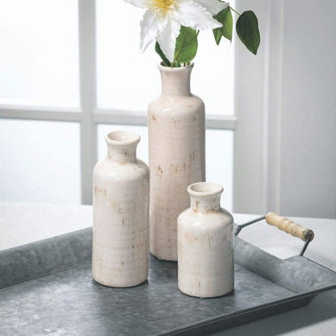 Sullivans Ceramic Vase Set - 3 Small Vases
