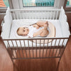 Baby Pillow Infant Newborn Anti Rollover Mattress Pillow for 0 12 Months Baby Sleep Positioning (Beige)