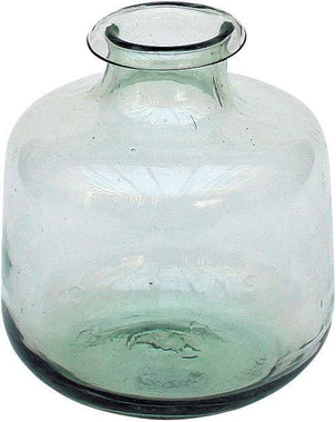 Time Concept Classical Glass Vessel Narrow Neck Flower Vase