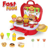Play Food Toys,Pretend Play Kitchen Set,Hamburger