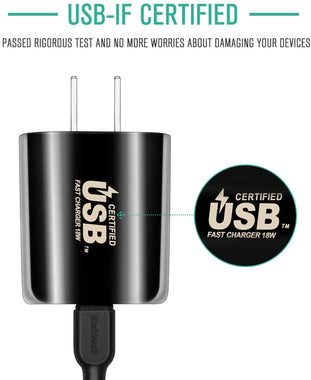 USB C Wall Charger, 18W Type C Charger