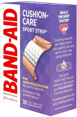 Band-Aid Brand Adhesive Bandages,30 Count (Pack of 2) Size 1"