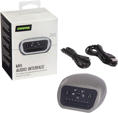MVi Digital Audio Interface + USB & Lightning Cable