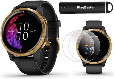 Garmin Venu Fitness GPS Smartwatch Gift Box Bundle