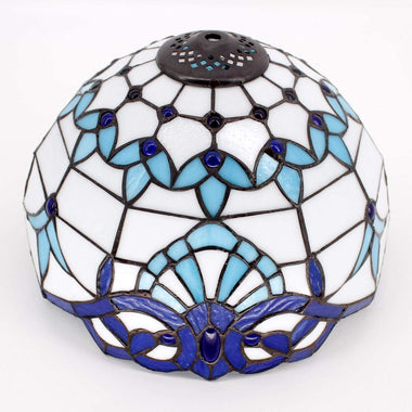 Tiffany Baroque Glass Antique Table Lamp