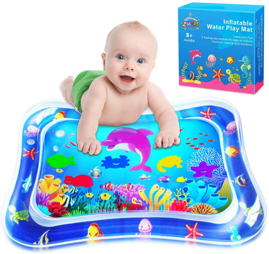 Baby Tummy-Time Water Mat: Infant Toy Gift
