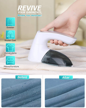 Sweater Fabric Shaver Lint Remover - Upgraded Fabric Defuzzer Rechargeable