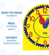 Carson Dellosa Judy Clock—Teaching Kids to Tell Time