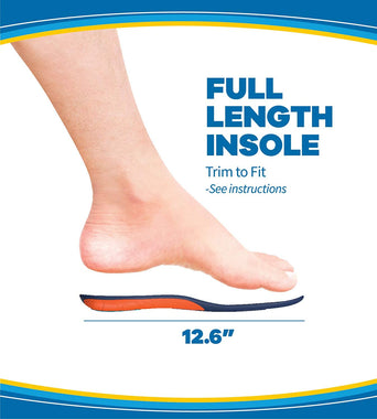Dr. Scholl’s Extra Support Insoles Superior Shock Absorption and Reinforced Arch Support