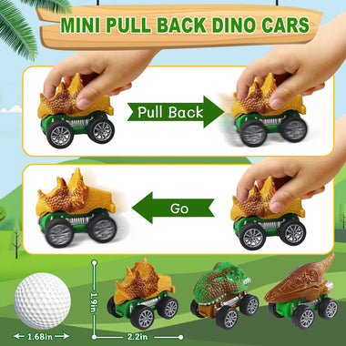 Dinosaur Toys for Kids 3-7, Dinosaur Transport Truck for Boys