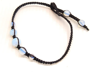 Infinityee888 Opal Moonstone Anklet Bracelet