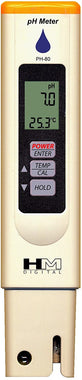 HM Digital HMPH80 HMDPHM80 Digital pH/Temperature Meter