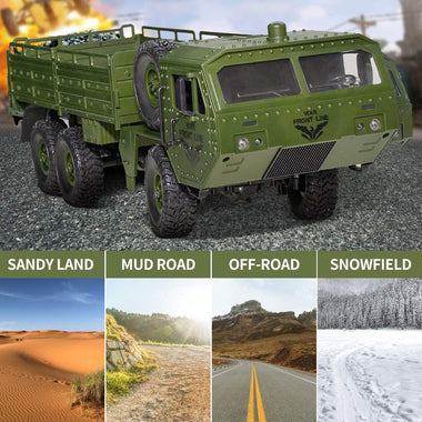 RC Cars, Remote Control Army Car with Transport