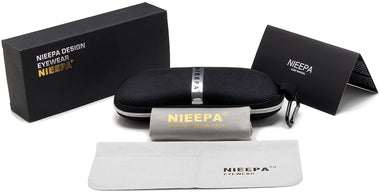 NIEEPA Men's Sports Polarized Sunglasses Square Frame Glasses