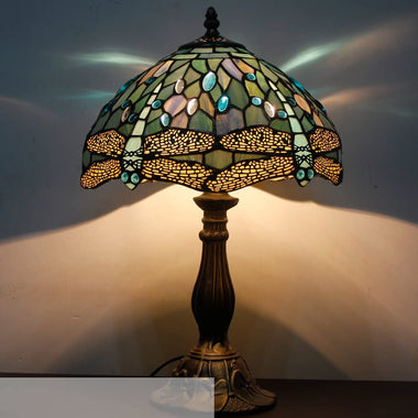 Tiffany Style Bedside Reading Desk Lamp