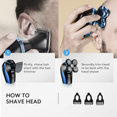 Electric Razor for Men - Head Shavers for Bald Men
