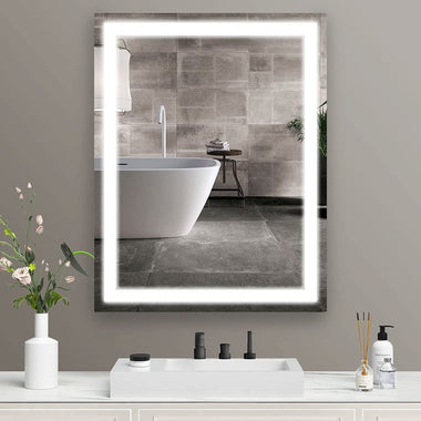 LED Bathroom Mirror Yeeopp 32x24 Inch