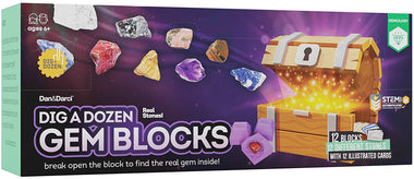 Dig a Dozen Gem Blocks - Break