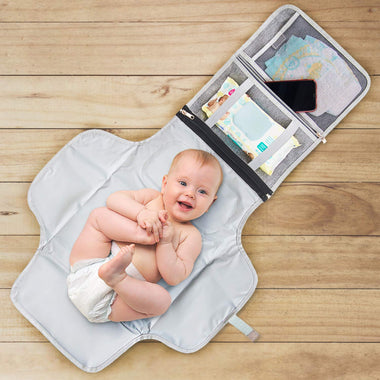 Portable Diaper with Built-in Head Cushion