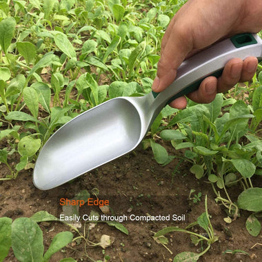CFCT Large Potting Soil Scoop, Best Bulk Garden Trowel Hand Tool