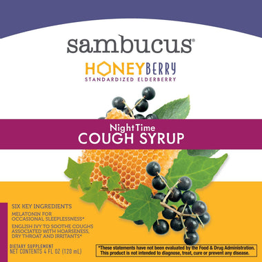 Sambucus HoneyBerry NightTime Cough Syrup