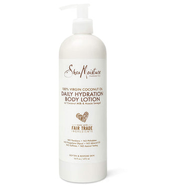 Sheamoisture Daily Hydration Body Lotion Moisturizer for All Skin Types 100% Virgin