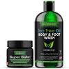 Daily Remedy All Natural Jock Itch and Skin Relief Treatment Kit - Includes Tea Tree Oil