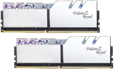 G.Skill 32GB DDR4 Trident Z Royal Silver 3200Mhz PC4-25600
