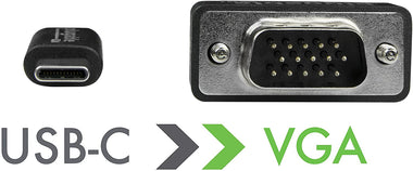 Plugable USB C to VGA Cable - Connect Your USB-C