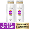 Shampoo and Conditioner 2 in 1, Pro-V Sheer Volume for Fine Hair