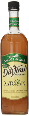 DaVinci Gourmet Naturals Syrup Hawaiian Salted Caramel, 23.67 Oz