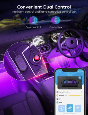 Govee LED Car Lights with App Control