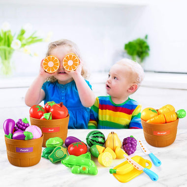 Color Sorting Set with Play Food