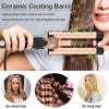 Curling Iron Wand 3 Barrel, 3/4 inch Hair Curler Wave Wand with LCD Display