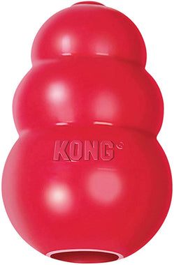 KONG Classic Dog Toy-Durable Natural Rubber