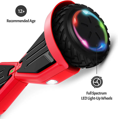 Jetson Spin All Terrain Hoverboard with LED Lights | Anti Slip Grip Pads