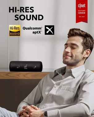 Soundcore Motion+ Bluetooth Speaker with Hi-Res 30W Audio, BassUp
